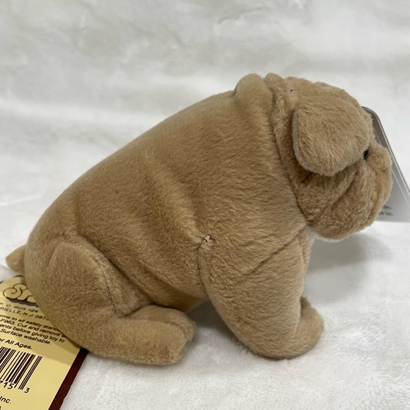 1997 STUFFINS Inc. 4pcs Dog Plush Labrador/Bulldog/Jack Russel/Golden Retriever - Picture 16 of 16
